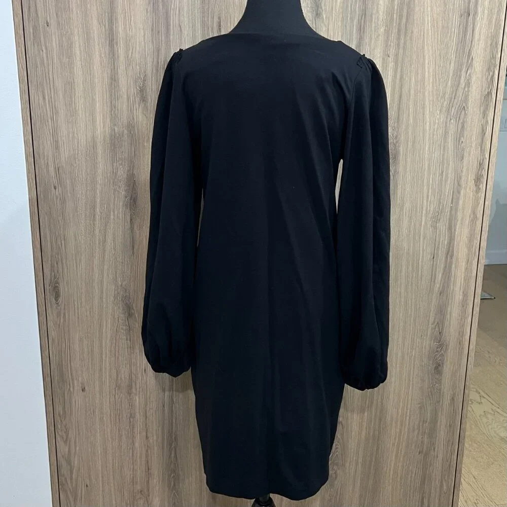 Dorothee Shumacher Long Sleeve Black Midi-Dress - Picture 7 of 11